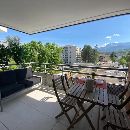 L'orangeraie - Garage, Balcon, Vélos, Proche Lac, Vue Montagne Appartement Annecy